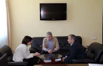 მინისტრის სამუშაო შეხვედრა მასწავლებელთა სახლის დირექტორთან